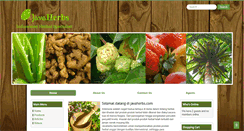 Desktop Screenshot of javaherbs.com